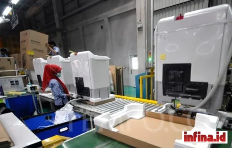 Produksi Mesin Cuci Sharp