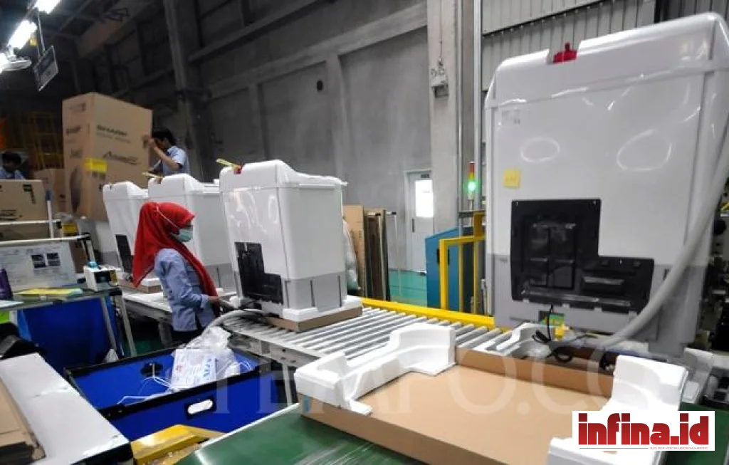 Produksi Mesin Cuci Sharp